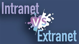 Intranet vs Extranet [upl. by Harrat]