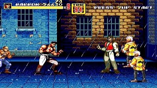 Streets of Rage 2  Barbon playthrough [upl. by Valtin]