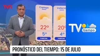 Pronóstico del tiempo Lunes 15 de julio de 2024  TV Tiempo [upl. by Zillah253]