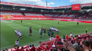 Hymne Union Berlin quotEisern Unionquot I Match Intro Bundesliga 2022 vs Bayern [upl. by Oirramed]