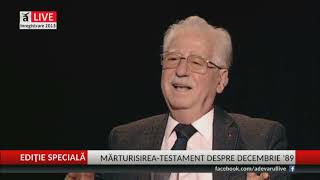 Interviu 2015 Iulian Vlad ultimul sef al Securitatii in 1989 Partea 2 [upl. by Duff]