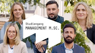 Management MSc studieren an der Hochschule Mainz [upl. by Onairelav]