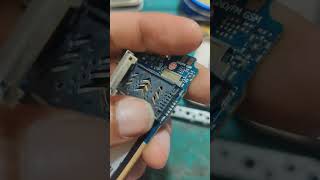 button mobile sim slot repairing yoytubeshorts shortvideo trendingshorts [upl. by Maer]