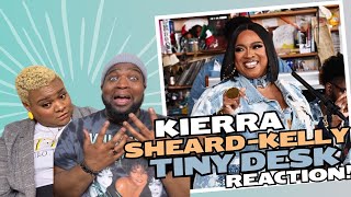 KIERRA SHEARDKELLY DID HER GOOD SINGING ON TINY DESK 🎤😮‍💨 TINY DESK LIVE REACTION [upl. by Dygall]