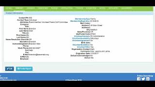 DonorSnap Contacts Tab [upl. by Eigna]