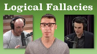 How to Spot Logical Fallacies Featuring Joe Rogan and Ben Shapiro [upl. by Tdnaltroc61]