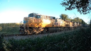 Very slow northbound UP train on the Spine Line [upl. by Wesley998]