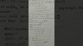 lagranges mean value theorem  problem 1  study spot [upl. by Joselyn]