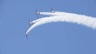 Aeroshell Aerobatic Team  Cleveland Air Show  9423 [upl. by Aicenaj]