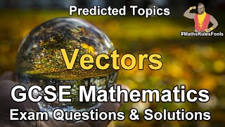 Vectors  GCSE Maths Exam Questions Compilation [upl. by Lindsay476]