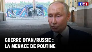 Guerre OtanRussie  la menace de Poutine [upl. by Ayhtin]