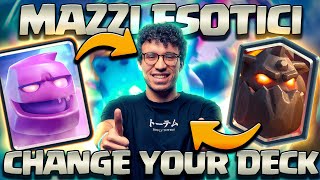 NON MI SONO REGOLATO XXL CHANGE YOUR DECK CHALLENGE  CLASH ROYALE ITA [upl. by Phylys725]