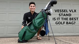 Vessel Golf Bag Review  VLX Stand Bag  Whats in the Bag [upl. by Araminta342]