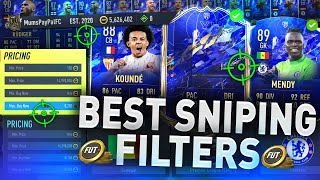 WOW 🥳 BEST SNIPING FILTERS 115 MAKE 250K QUICKLY FIFA 22 BEST SNIPING FILTERS TO MAKE COINS [upl. by Grim]