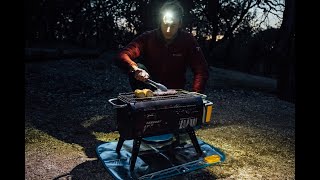 Grilling at Night After Dark Steak Tacos [upl. by Kablesh]