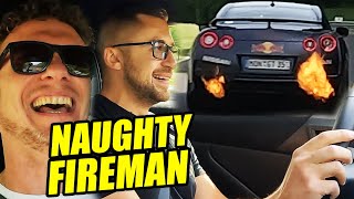 Naughty Flamespitting Nissan GTR amp HORRIBLY Tired GR86  Nürburgring [upl. by Leachim609]