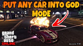 EASY HOW TO PUT ANY CAR INTO GOD MODE GLITCH  GTA 5 ONLINE  AFTER PATCH 168 OLD GENNEW GEN [upl. by Orat]