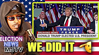 Trump Declares Victory In US Election  Kamala Concedes To President Donald J Trump [upl. by Adroj]