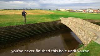 How to play the 18th at Carnoustie [upl. by Ardisi]