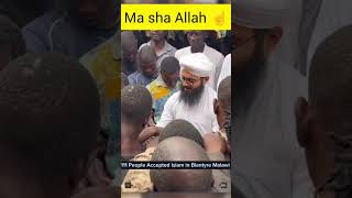 111 log islam dharm apnaye Blantyre Malawi viraltrendingreel☝️☝️☝️☝️☝️☝️☝️☝️ [upl. by Islaen]