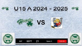 Hespeler Early Bird Game 3 Hespeler  Barrie Colts White Saturday September 21 2024 [upl. by Sigismund643]