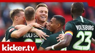 Wolfsburg besteht ersten Härtetest  Stimmen zum Sieg in Eindhoven  kickertv [upl. by Rusticus147]