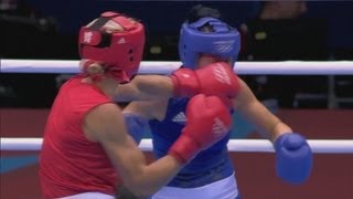 Womens Boxing Middle 75kg Round Of 16  Full Bouts  London 2012 Olympics [upl. by Radnaxela]