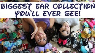 The BIGGEST Disney Ear Collection Ever [upl. by Sdlonyer544]