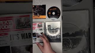 Killzone PS2 Collectors Edition steelbook centerstage scs shorts [upl. by Margarette]