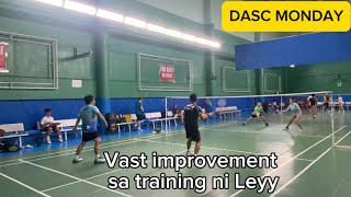 LeyyAce 🏸 JosephJR  DASC MONDAY 093024 badminton justforfun badmintonlovers [upl. by Suk]