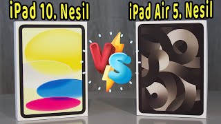 iPad Air 5 Nesil  iPad 10 Nesil  Karşılaştırma  PUBG Test [upl. by Torras]