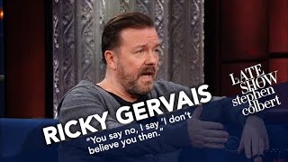 Ricky Gervais And Stephen Go HeadToHead On Religion [upl. by Aihsile]