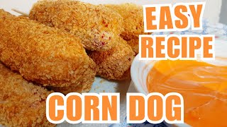 EASY CORN DOG RECIPE  LALALABS ♡ [upl. by Cochran]