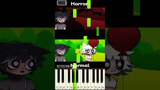 Trypophobia Sprunki  Wenda x Gray  Human version sonaextra  Piano Tutorial [upl. by Francois387]