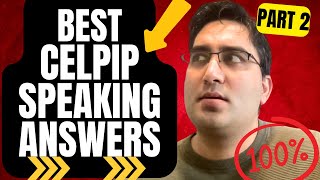 10 BEST CELPIP Speaking Samples Part 2 Can You Speak Like This [upl. by Christabella]