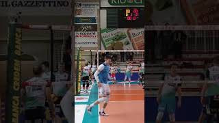 The warm up of Yuki amp Ran before the match Kioene Padova vs Milano Volley Season 20222023 [upl. by Yale]