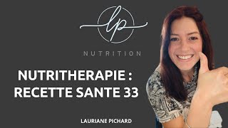 NUTRITHERAPIE  RECETTE SANTE POIVRONSCREVETTESAVOCAT RECETTE 33 [upl. by Kylstra377]