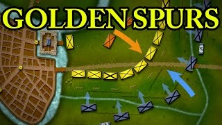 The Battle of the Golden Spurs 1302 AD [upl. by Baumbaugh630]