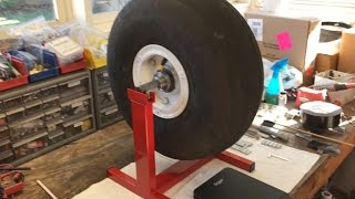 Aircraft Tire and Wheel Balancing  Using a Postal Scale [upl. by Pell]