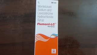 FlumontLC Kid SyrupMontelukast Sodium And Levocetrizine Hydrochloride SypUsedose Vedio in hindi [upl. by Dragoon659]