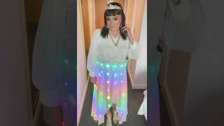 My led wedding dress I made for August LFF and makeover [upl. by Maddis739]