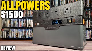 Is It Any Good  AllPowers S1500 Portable Power Station Review [upl. by Mita]