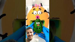 Fruit surgery funny satisfying fruitfixer472 manoharlalmali shorts [upl. by Tera94]