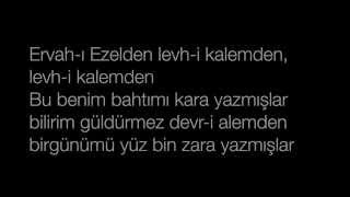 Abdal  Ervahı Ezelden Lyrics [upl. by Muffin]