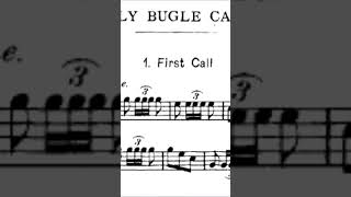 Daily Bugle Calls on Trumpet  Vol 1  FIRST CALL [upl. by Ibok654]