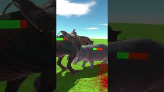 CARNOTAURUS VS HIPPOPOTAMUS battle dinosaurcarnotaurus hippobattlesimulator [upl. by Pennie]