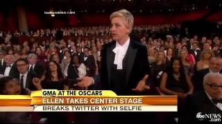 ▶ Oscars 2014 Ellen Degeneres Best Oscar Moments  Oscars 2014 YouTube 360p [upl. by Nnairek]