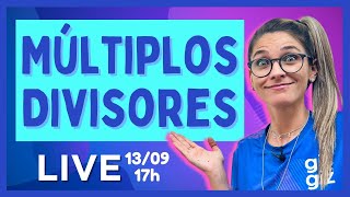 DIVISORES 6º ANO  COMO ENCONTRAR OS DIVISORES Matemática Básica \Prof Gis [upl. by Feil538]