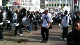 Stop the Violence demonstratie Rotterdam Holland0 [upl. by Ahdar]