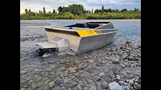 homemade rc jetboat [upl. by Ettenyl]